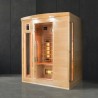 Infrarood Finse Thuis Sauna van Hout 3 Persoons Kwarts Apollon 3 Verkoop