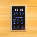 Infrarood Finse Thuis Sauna van Hout 3 Persoons Kwarts Apollon 3 Model