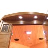 Infraroodhoeksauna Fins, 3-persoons voor thuis, Dual Healthy Spectra 4 Korting