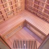 Infraroodhoeksauna Fins, 3-persoons voor thuis, Dual Healthy Spectra 4 Kortingen