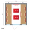 Infrarood sauna van hout voor 4 personen voor thuisgebruik Dual Healthy Spectra 5 Karakteristieken