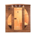 Infrarood sauna van hout voor 4 personen voor thuisgebruik Dual Healthy Spectra 5 Aanbod