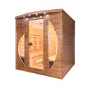 Infrarood sauna van hout voor 4 personen voor thuisgebruik Dual Healthy Spectra 5 Korting