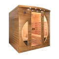 Infrarood sauna van hout voor 4 personen voor thuisgebruik Dual Healthy Spectra 5 Aanbieding