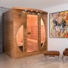 Infrarood sauna van hout voor 4 personen voor thuisgebruik Dual Healthy Spectra 5 Verkoop