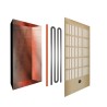 Infraroodhoeksauna Fins, 3-persoons voor thuis, Dual Healthy Spectra 4 Catalogus