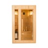 Traditionele Finse houten sauna thuis 2 plaatsen kachel 3,5 kW Zen 2 Verkoop