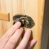 Finse thuis-sauna 2-persoons hout elektrische kachel 4,5 kW Zen 2 Korting