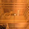 Driepersoons Finse thuis-sauna van hout met elektrische kachel 4,5 kW Zen 3 Catalogus