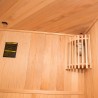 3-zits houten hoek Finse sauna van thuis Zen 3C elektrische kachel Kortingen