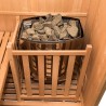 3-zits houten hoek Finse sauna van thuis Zen 3C elektrische kachel Catalogus