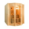 Traditionele Finse houten thuissauna 4-persoons met kachel 8 kW Zen 4 Korting