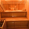 Traditionele Finse houten thuissauna 4-persoons met kachel 8 kW Zen 4 Kortingen