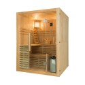 Finse sauna voor thuisgebruik, 4 personen, hout, 6 kW kachel Sense 4 Aanbod