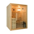 Finse sauna voor thuisgebruik, 4 personen, hout, 6 kW kachel Sense 4 Aanbieding