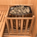 Finse sauna 4 huishoudelijke houten kachel 6 kW Sense 4 Model