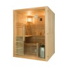 Traditionele Finse thuis-sauna 4 personen kachel 4,5 kW Sense 4 Aanbod