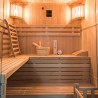 Traditionele Finse saunakachel met 4 zitplaatsen 4,5 kW Sense 4 Kortingen