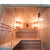 Traditionele Finse saunakachel met 4 zitplaatsen 4,5 kW Sense 4 Keuze