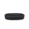 Zwarte badkameraccessoireset zeepdispenser tandenborstelhouder toiletborstel Ebony Kortingen
