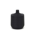 Zwarte badkameraccessoireset zeepdispenser tandenborstelhouder toiletborstel Ebony Catalogus