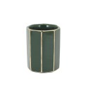 Set badkameraccessoires tandenborstelhouder zeepdispenser toiletborstel Emerald Korting
