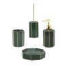 Set badkameraccessoires tandenborstelhouder zeepdispenser toiletborstel Emerald Verkoop