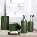 Badkamerset met zeepdispenser, tandenborstelhouder en toiletborstelhouder Olivia Aanbieding