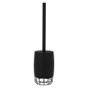 Wit-zwart badkameraccessoire set: tandenborstelhouder, zeepdispenser, zeepbakje, borstel Grid Afmetingen