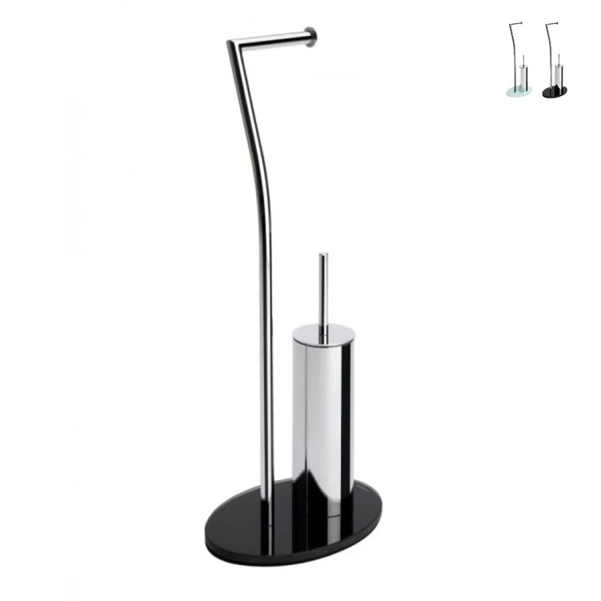 Vrijstaande badkamer WC bidet rolhouder multifunctionele toiletborstelhouder Toal Aanbieding