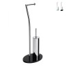 Vrijstaande badkamer WC bidet rolhouder multifunctionele toiletborstelhouder Toal Aanbieding