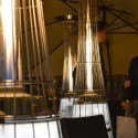DolceVita E.P. Buitenverwarming gasgestookte terrasverwarmer met LED-verlichting Keuze