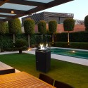 Gasgestookte tuinhaard voor terras, bar, restaurant Etna Karakteristieken