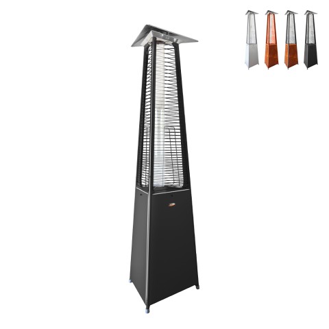 Buitenverwarming piramide gas terrasverwarmer voor bar en restaurant Falò Evo Aanbieding