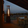 Buitenverwarming piramide gas terrasverwarmer voor bar en restaurant Falò Evo 