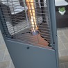 Buitenverwarming piramide gas terrasverwarmer voor bar en restaurant Falò Evo 