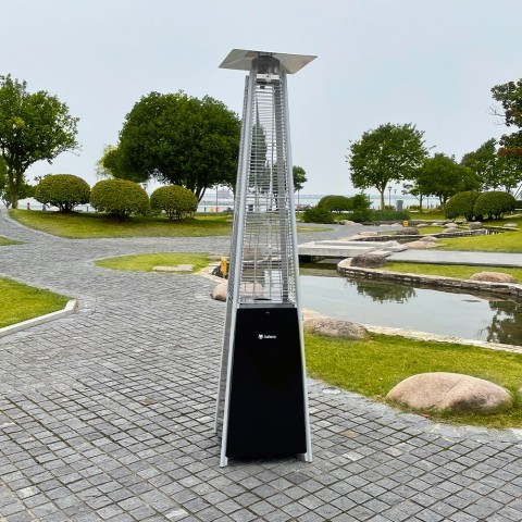 Buitenkachel gasverwarming voor terras, bar en restaurant Patio Piramidale Aanbieding