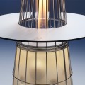 Ronde tafel Ø 80 cm gasverwarmende terrasverwarmer DolceVita buitengebruik Aanbieding