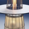 Ronde tafel Ø 80 cm gasverwarmende terrasverwarmer DolceVita buitengebruik Aanbieding