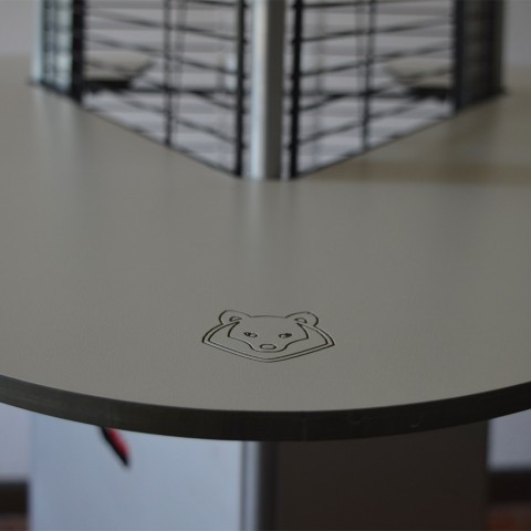 Buitentafel voor gasverwarmende pyramide heater Falò Evo Aanbieding