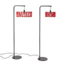 Vloerlamp met stoffen lampenkap Macaron DF30 