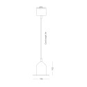 Moderne hanglamp met 3 lichten, Hat Lamp Set Model