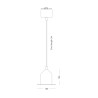 Moderne hanglamp met 3 lichten, Hat Lamp Set Model