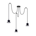 Moderne hanglamp 'Hat' met 3 lichtpunten Aanbieding