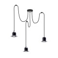 Moderne hanglamp 'Hat' met 3 lichtpunten Aanbieding