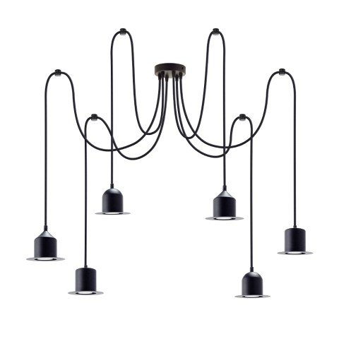 Moderne hanglamp ontwerp Hat met 6 lampen Aanbieding