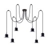 Moderne hanglamp ontwerp Hat met 6 lampen Aanbieding