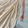 Handgeschilderd canvas reliëf vrouw strand 60x90cm W713 Catalogus