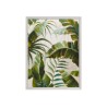 Handgeschilderd schilderij bladeren op doek 90x120cm met lijst W827 Korting