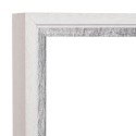 Handgeschilderd schilderij op doek boten aan de oever 30x90cm met lijst W800 Model